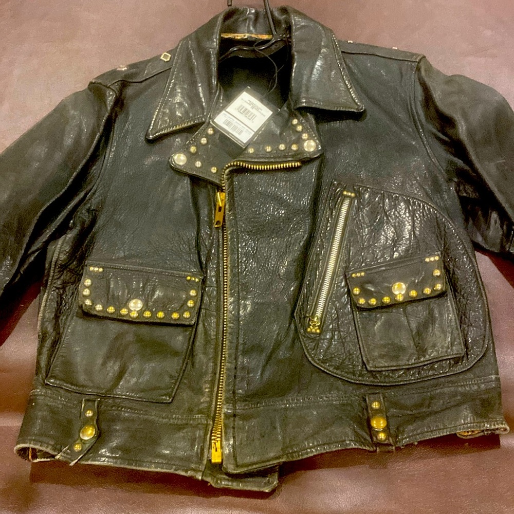 New Leather Jacket with studs